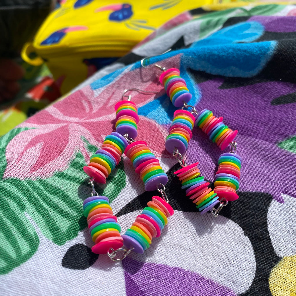 Candy earrings - rainbow